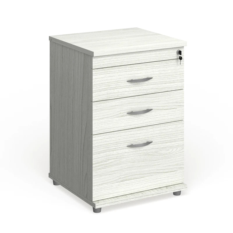 Classeur à tiroirs verrouillable, caisson de rangement vertical en métal avec serrure, compatible dossiers format Lettre, Légal et A4, meuble de rangement sécurisé pour bureau à domicile