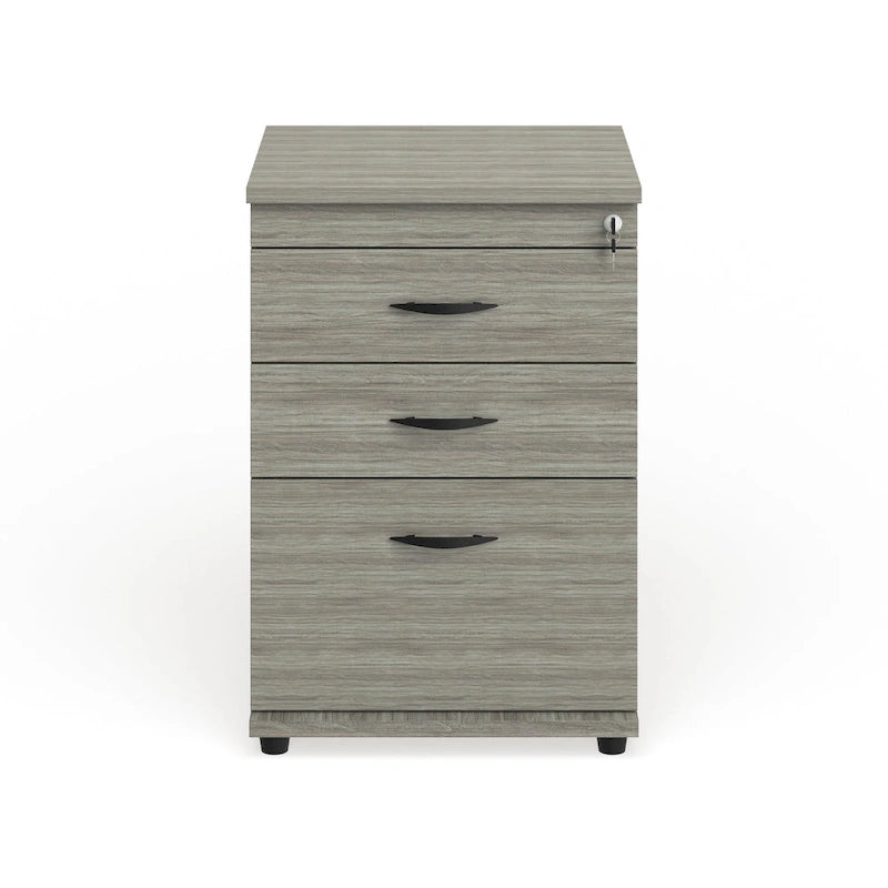 Classeur à tiroirs verrouillable, caisson de rangement vertical en métal avec serrure, compatible dossiers format Lettre, Légal et A4, meuble de rangement sécurisé pour bureau à domicile