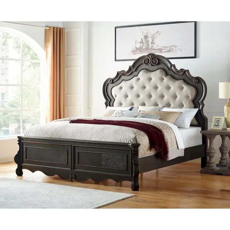 Steve Silver Raymond Rich Molasses Panel Bed
