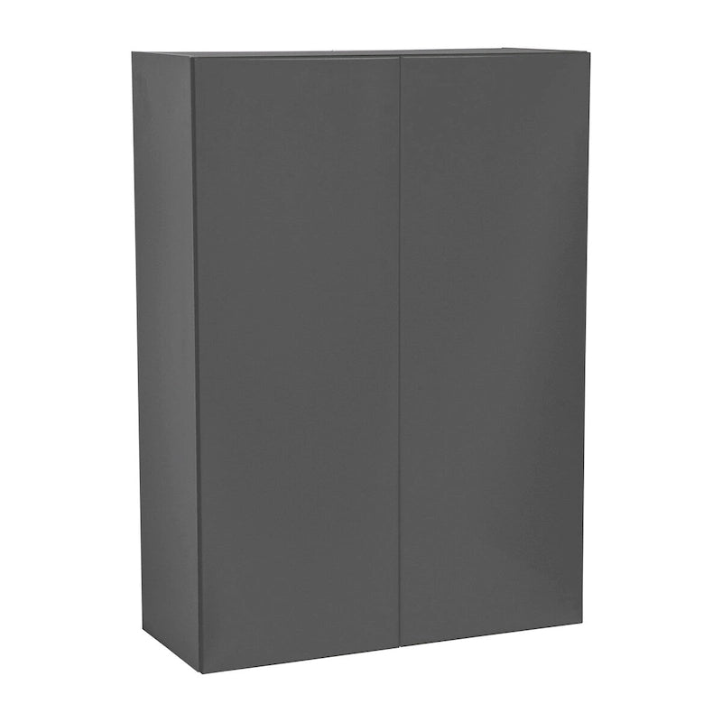 Meuble Haut 33 x 42 - Double Porte - Gris - 33 x 42 x 12