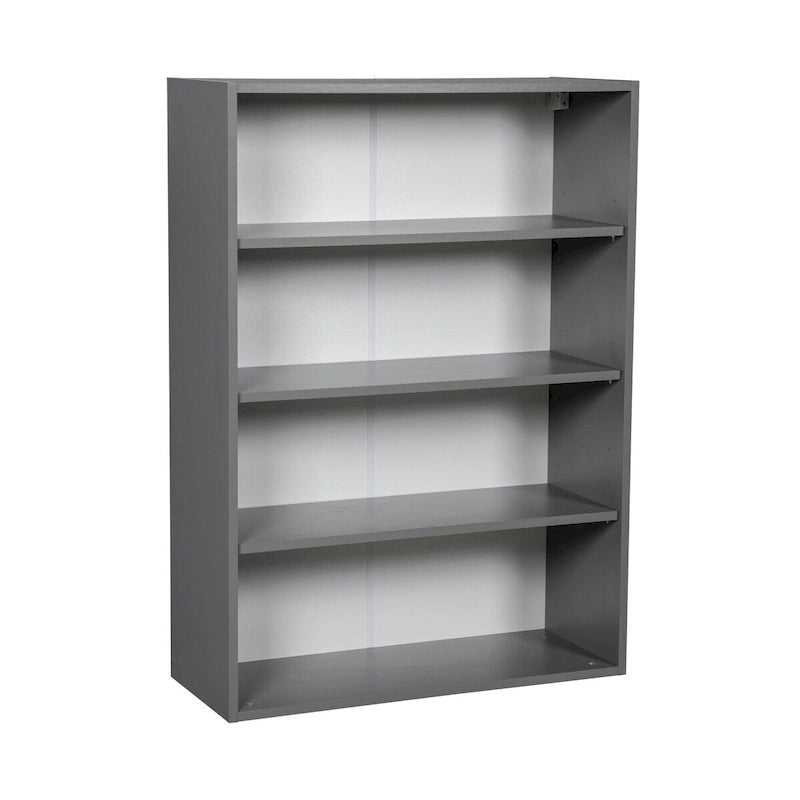 Meuble Haut 33 x 42 - Double Porte - Gris - 33 x 42 x 12