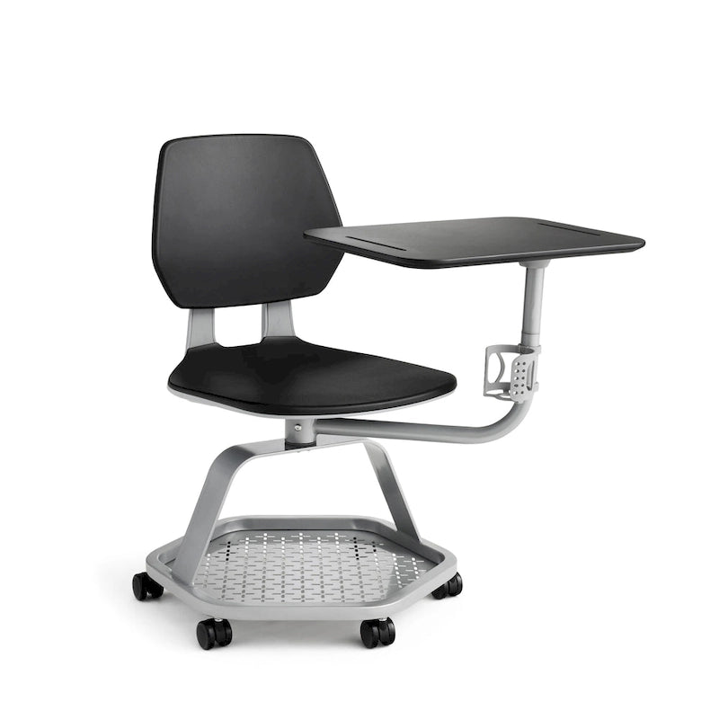 Commute Classroom Chair, Mobile Tablet Arm Student Desk